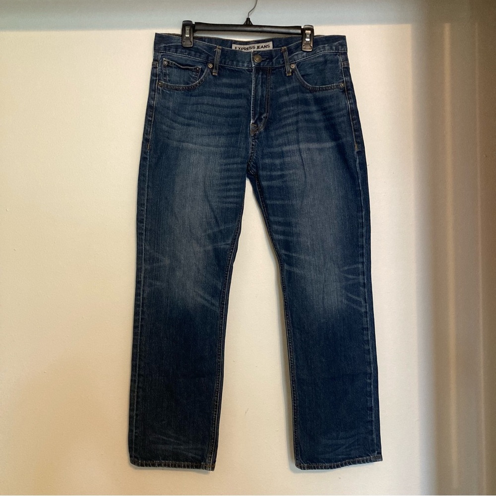 Express Jeans, Size 33x30, Straight Leg